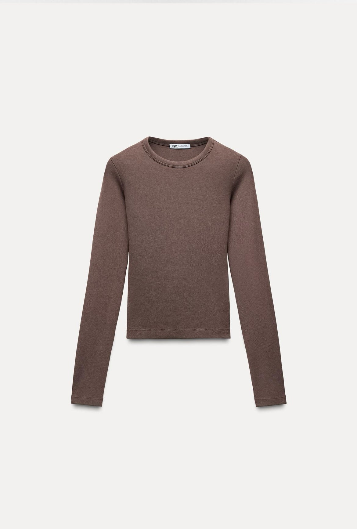 COTTON MODAL LONG SLEEVE T-SHIRT