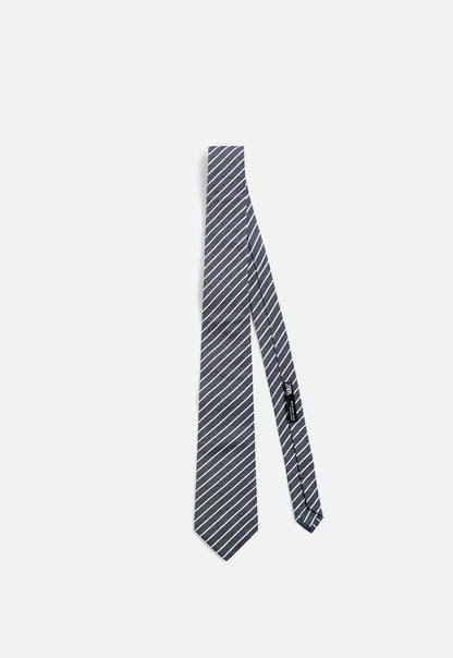 STRIPED JACQUARD TIE