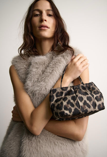 ANIMAL PRINT MINI HANDBAG