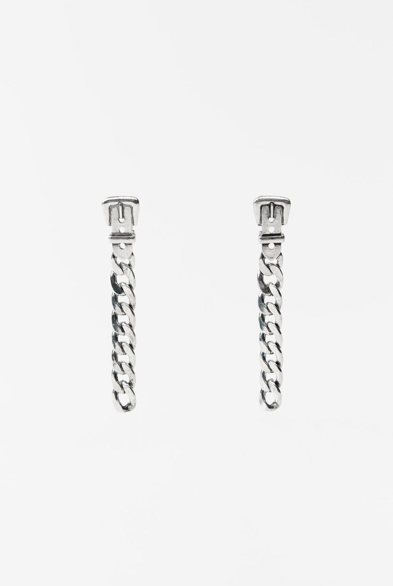 CHAIN BUCKLE EARRINGS