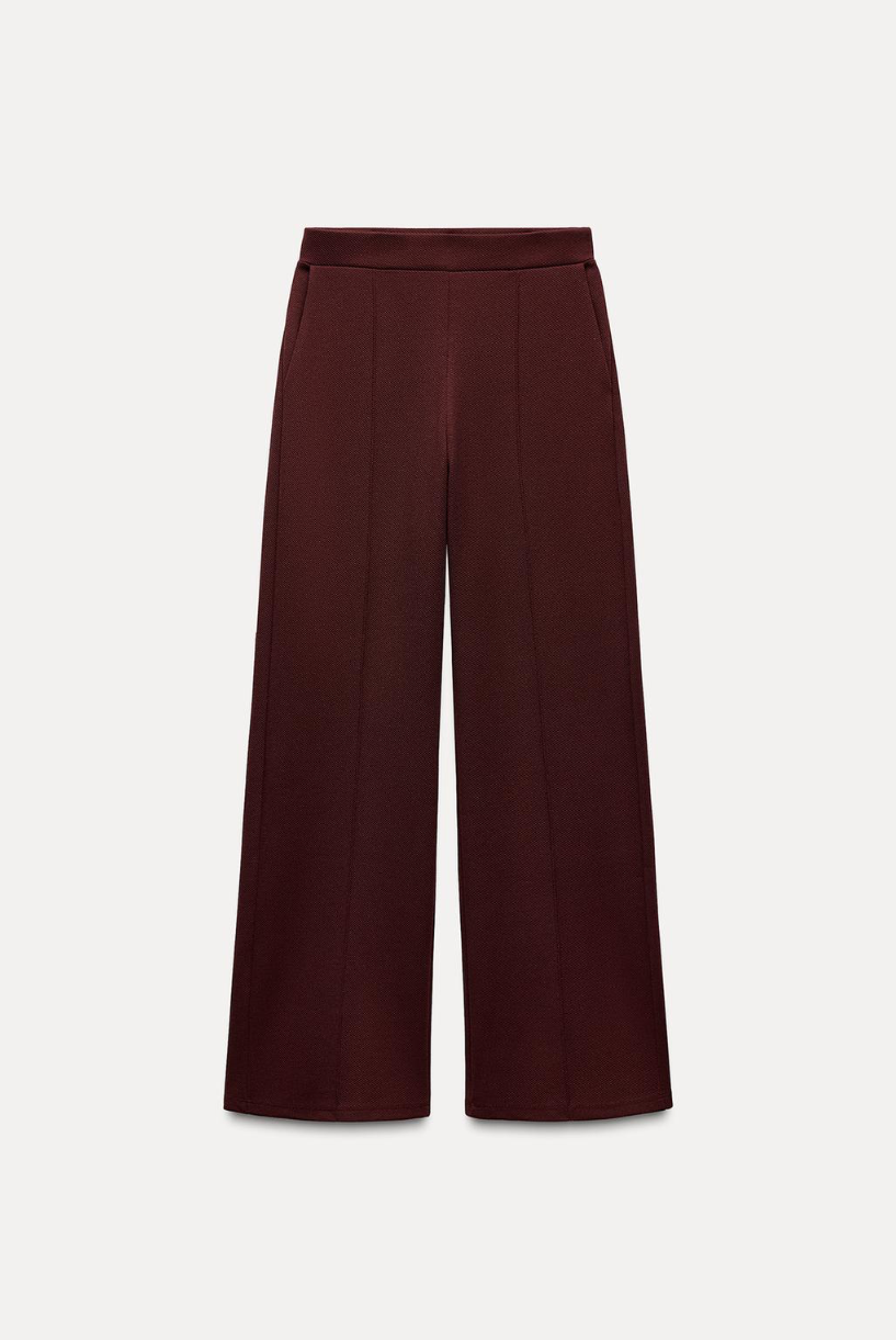 WIDE RIBBED TROUSERS