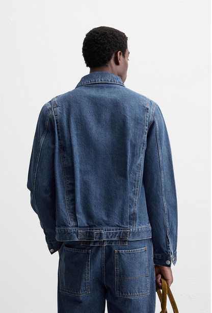 DENIM JACKET WITH POCKETS