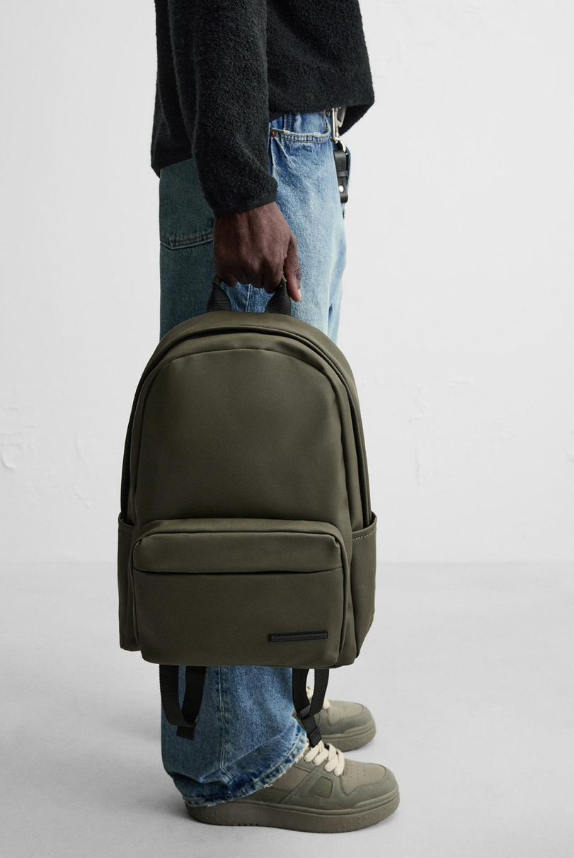 RUBBERISED BACKPACK