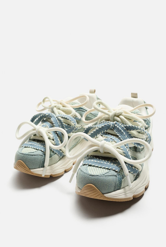 MULTI-LACE TRAINERS