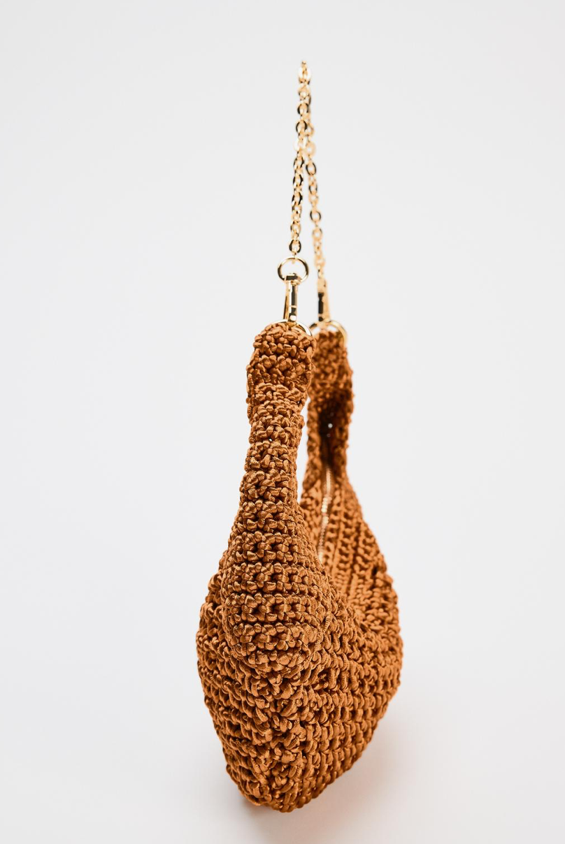 BRAIDED SHOULDER BAG