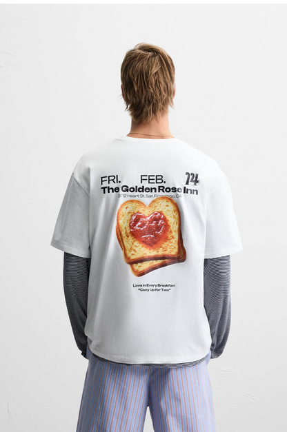 TOAST PRINT T-SHIRT