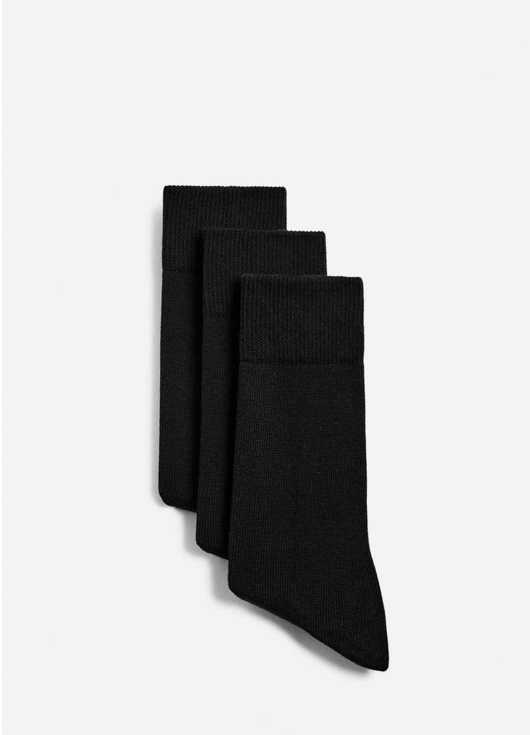 3-PACK OF PLAIN SOCKS