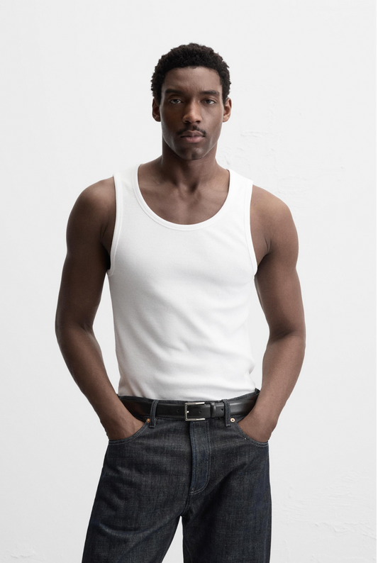 BASIC RIBBED TANK TOP