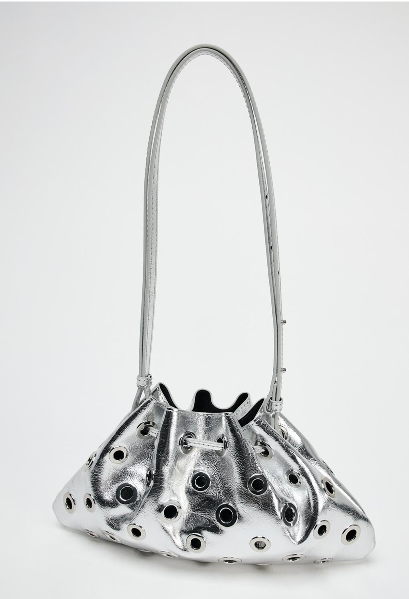 MINI EYELET BUCKET BAG