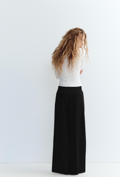 DOUBLE PLEAT TROUSERS