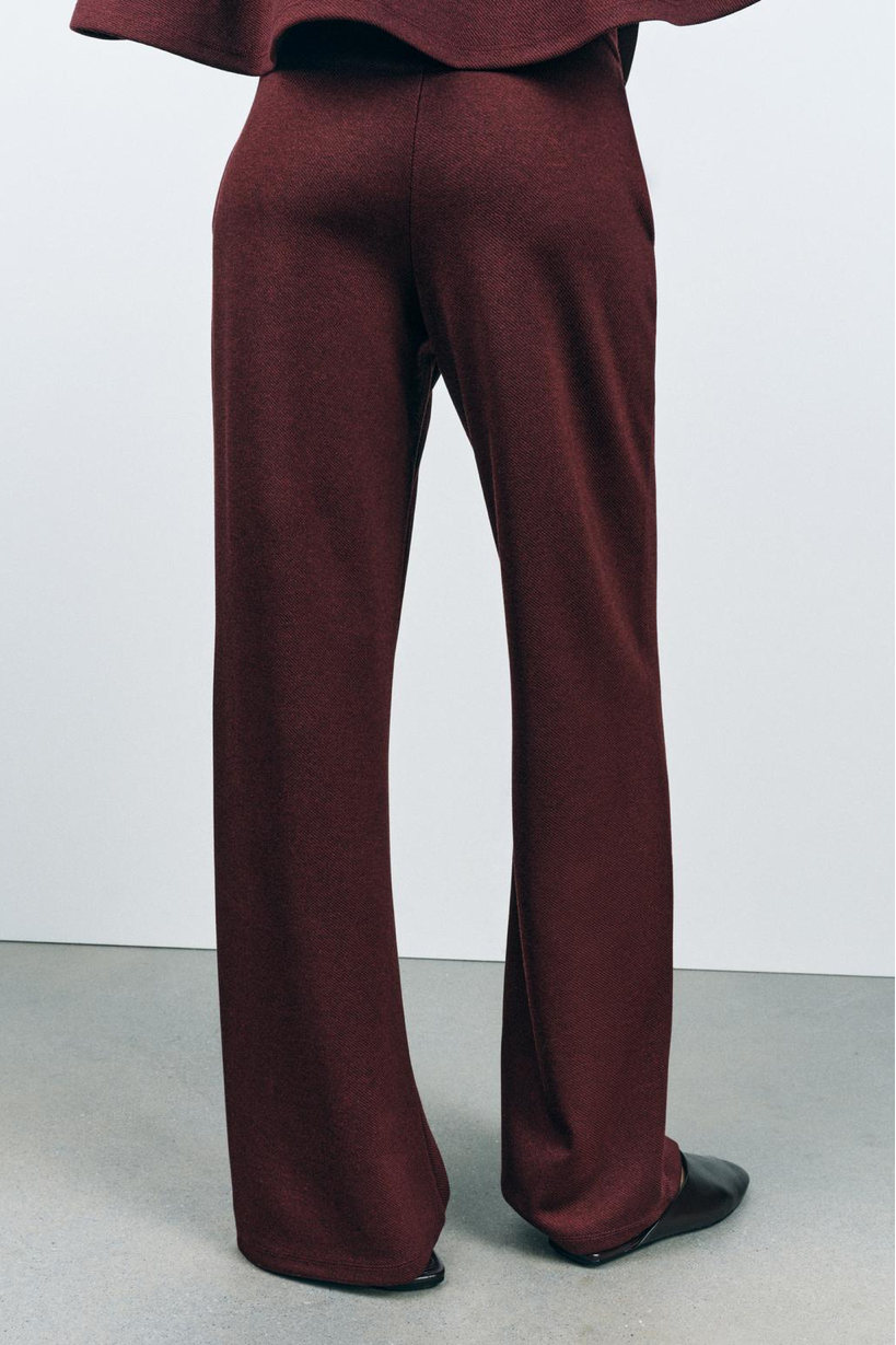 WIDE RIBBED TROUSERS