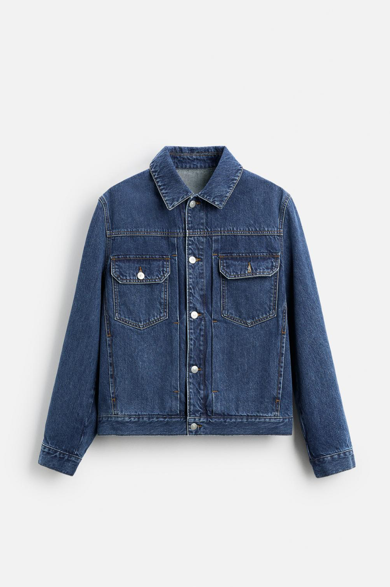 DENIM JACKET WITH POCKETS