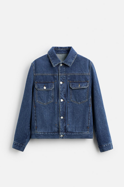 DENIM JACKET WITH POCKETS