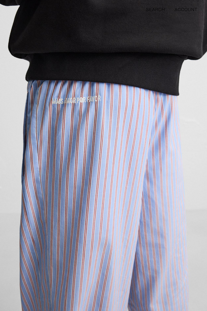 STRIPED POPLIN