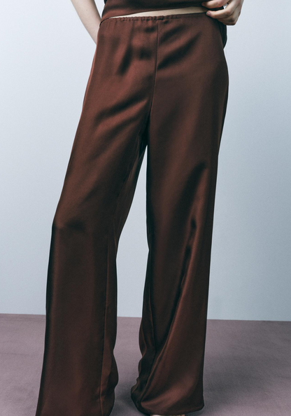 SILK PYJAMA TROUSERS