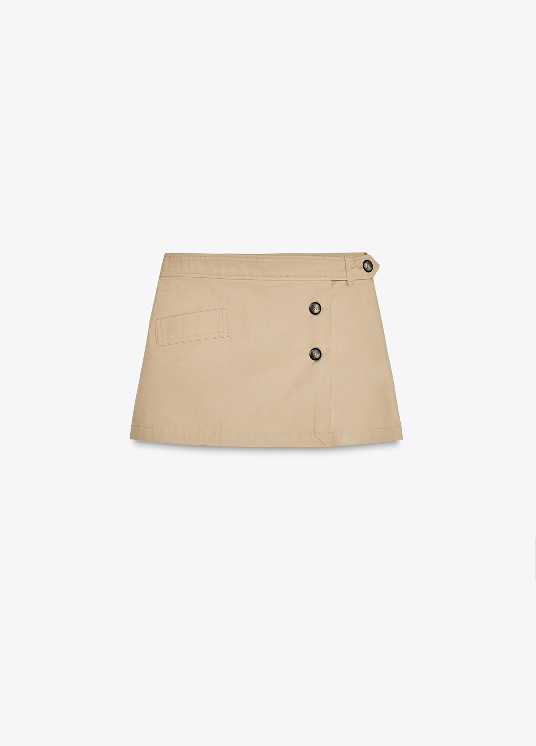 SKORT WITH BUTTONS